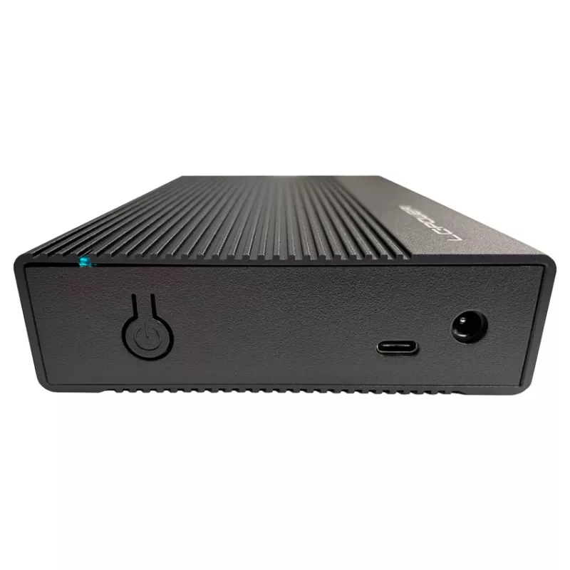 Išorinis HDD/SSD dėklas LC-Power LC-35U3-C 3.5 colio juodas USB Type-C 6 Gbit/s