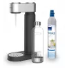 Philips gazuotas vandens aparatas plastikinis juodas 1 L PET butelis