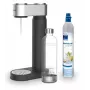 Philips gazuotas vandens aparatas plastikinis juodas 1 L PET butelis
