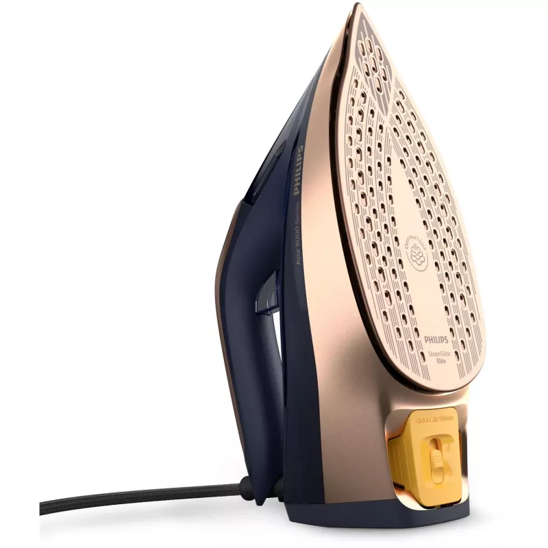 Lyginimo lygintuvas Philips Azur 8000 Series DST8050/20 — 3000 W, 0,35 L, SteamGlide Elite padas, 85 g/min nuolatinis garas, 260 g/min turbo garas