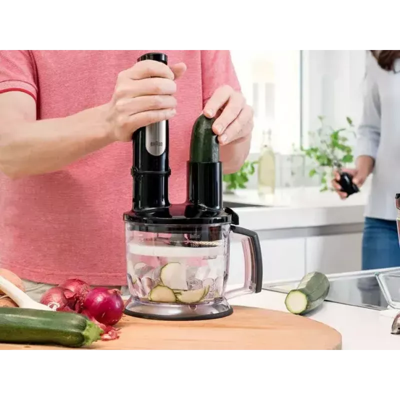 Braun MultiQuick 7 MQ 7075X 1.5 L stalo blenderis 1000 W juodas