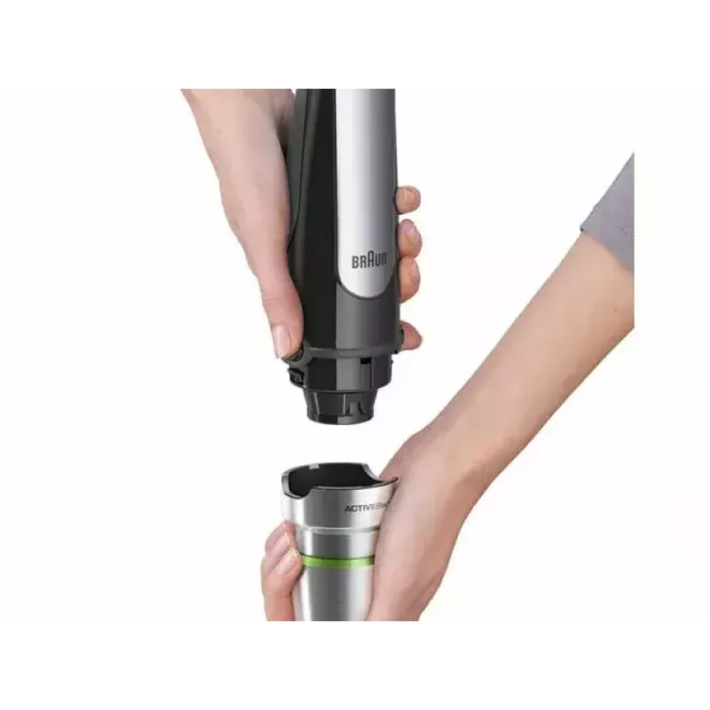 Braun MultiQuick 7 MQ 7075X 1.5 L stalo blenderis 1000 W juodas