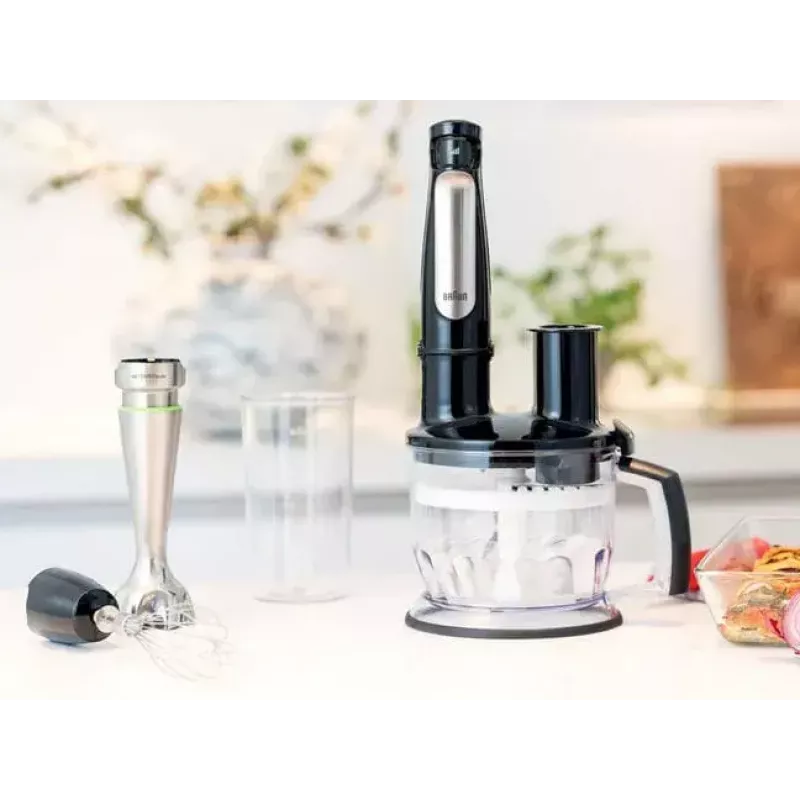 Braun MultiQuick 7 MQ 7075X 1.5 L stalo blenderis 1000 W juodas