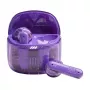 JBL Tune Flex Ghost Edition ausinės True Wireless Stereo (TWS) Į ausį Skambučiai/Muzika Bluetooth Violetinė, Peršviečiama
