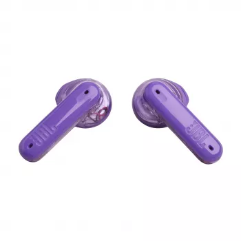JBL Tune Flex Ghost Edition ausinės True Wireless Stereo (TWS) Į ausį Skambučiai/Muzika Bluetooth Violetinė, Peršviečiama