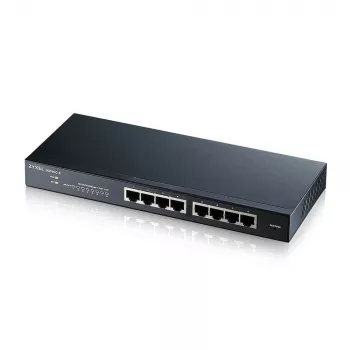 Zyxel GS1900-8 valdomas L2 gigabitinis eterneto (10/100/1000) jungiklis juodas