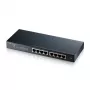 Zyxel GS1900-8 valdomas L2 gigabitinis eterneto (10/100/1000) jungiklis juodas