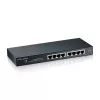 Zyxel GS1900-8 valdomas L2 gigabitinis eterneto (10/100/1000) jungiklis juodas