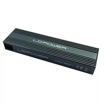 LC-POWER M.2 SSD korpusas LC-M2-C-MULTI-3 USB 3.2 (NVMe ir SATA)