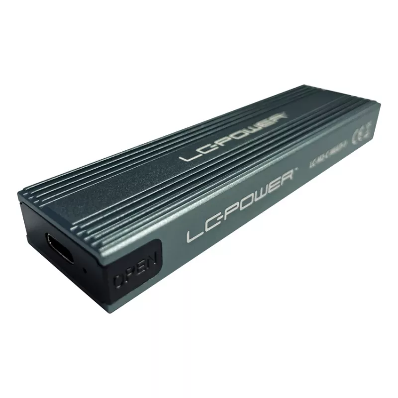 LC-POWER M.2 SSD korpusas LC-M2-C-MULTI-3 USB 3.2 (NVMe ir SATA)