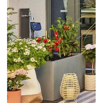 Lašelinė laistymo sistema Gardena 13400-20, žarnos ilgis 15 m, juoda/žalia