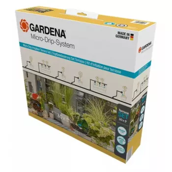 Lašelinė laistymo sistema Gardena 13400-20, žarnos ilgis 15 m, juoda/žalia