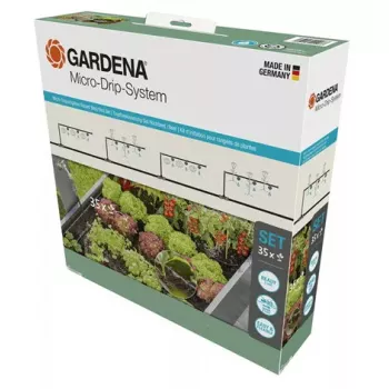 Lašelinė laistymo sistema GARDENA 13455-20, žarna 15 m, juoda/žalia