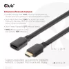 Club 3D CAC-1322 Ultra High Speed HDMI 2.1 ilginamasis kabelis, 4K, M/F, 1 m, juodas
