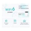 Tinklinis maršrutizatorius TP-Link AX3000 dviejų juostų 2,4 GHz 5 GHz Wi-Fi 6