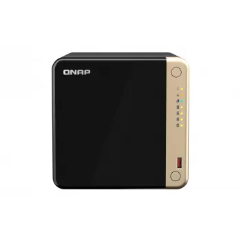 QNAP TS-464 NAS bokštinis Intel® Celeron® N5095 8 GB DDR4 0 TB QNAP QTS Juodas