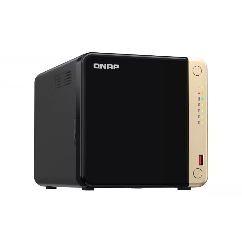 QNAP TS-464 NAS bokštinis Intel® Celeron® N5095 8 GB DDR4 0 TB QNAP QTS Juodas