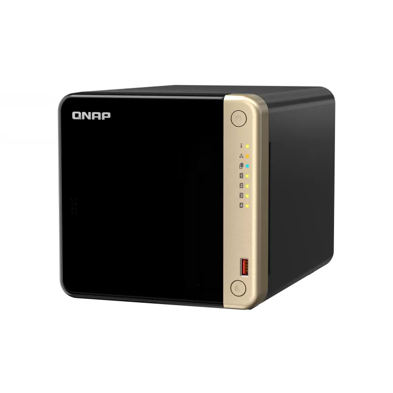 QNAP TS-464 NAS bokštinis Intel® Celeron® N5095 8 GB DDR4 0 TB QNAP QTS Juodas