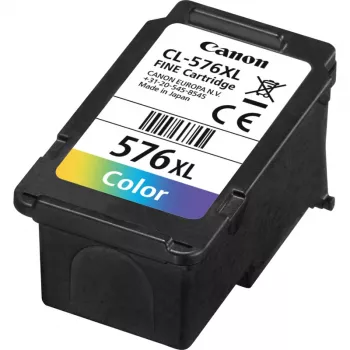 Canon CL-576XL originali kasečių rinkinys (1 vnt.) – didelės talpos (XL) cian, magenta, geltona
