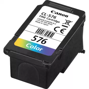 Canon CL-576 rašalo kasetė 1 vnt. Originali standartinė išeiga Cian, Magenta, Geltona