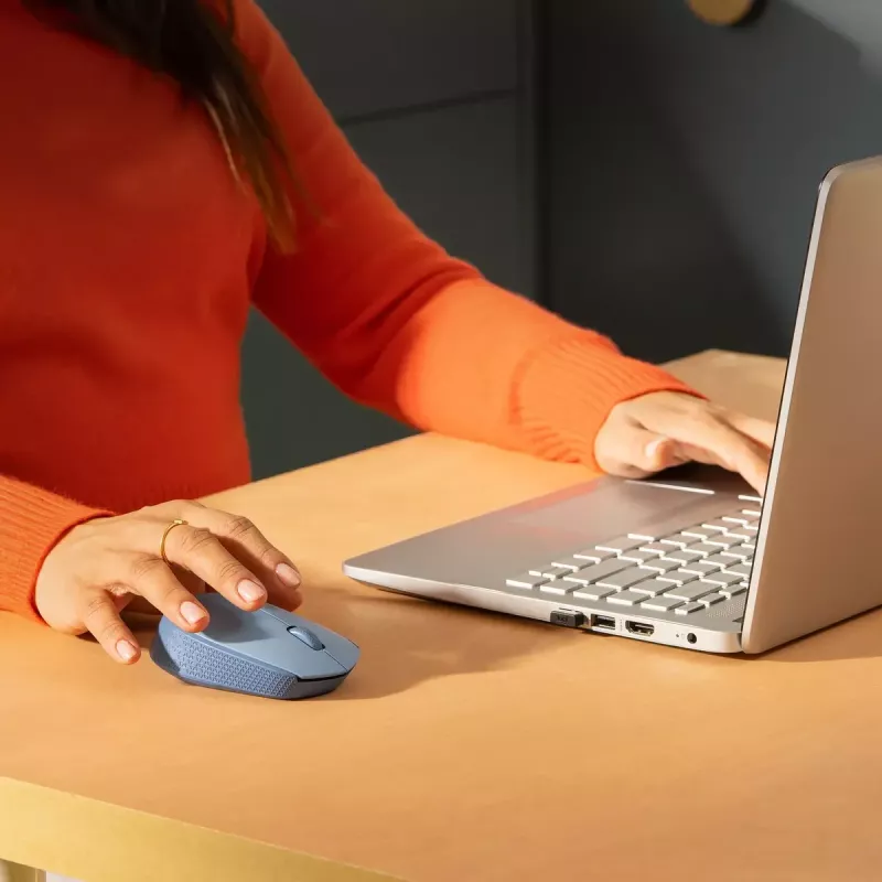 Logitech M171 RF belaidė optinė pelė, mėlyna