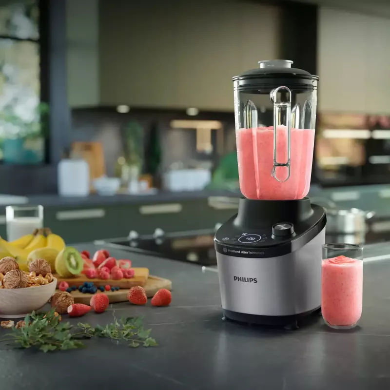 Stalinis blenderis Philips 7000 serija HR3760/00 Juodas Metalinis