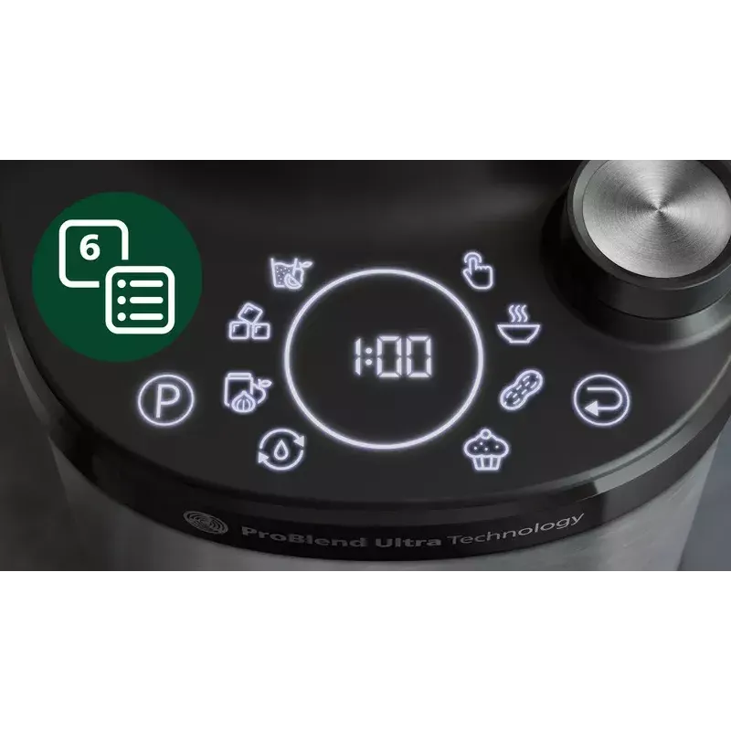 Stalinis blenderis Philips 7000 serija HR3760/00 Juodas Metalinis