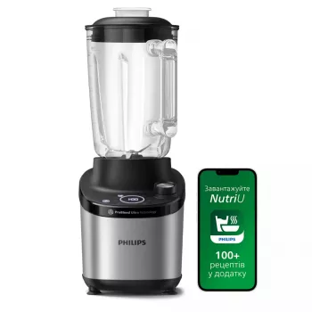 Stalinis blenderis Philips 7000 serija HR3760/00 Juodas Metalinis