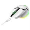 Žaidimų pelė Razer Basilisk V3 Pro – dešinei rankai, optinė 30 000 DPI, RF belaidis/Bluetooth/USB-C, balta