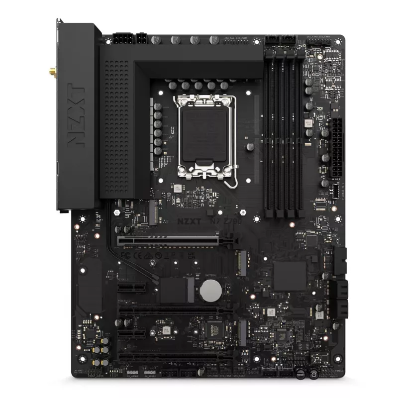 Motininė plokštė NZXT N7 Z790 Intel Z790 4x DDR5 ATX Juoda