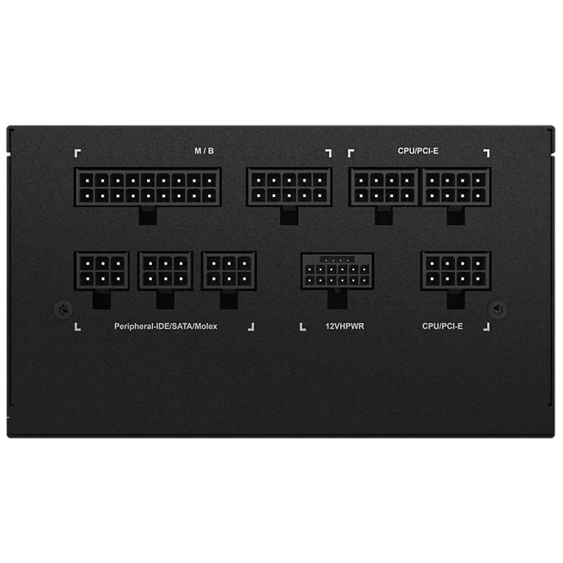 GIGABYTE GP-UD850GM PG5 maitinimo blokas 850 W 20+4 pin ATX ATX juodas