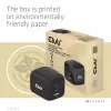 CLUB3D CAC-1913 kelioninis įkroviklis PPS 65W GaN technologija, trys prievadai (2x USB-C + USB-A), Power Delivery 3.0
