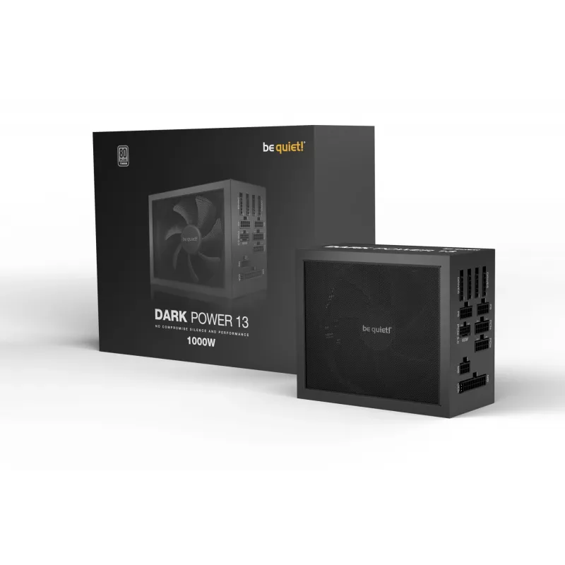 be quiet! Dark Power 13 maitinimo blokas 1000 W 20+4 pin ATX ATX juodas