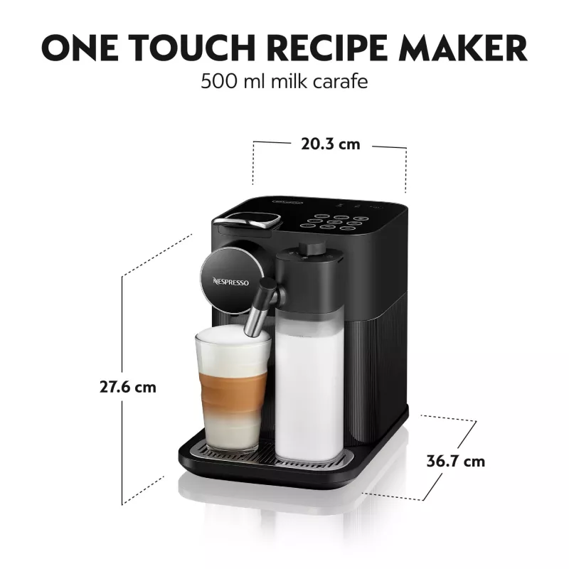 Kavos aparatas De’Longhi Nespresso Gran Lattissima, Sophisticated Darks