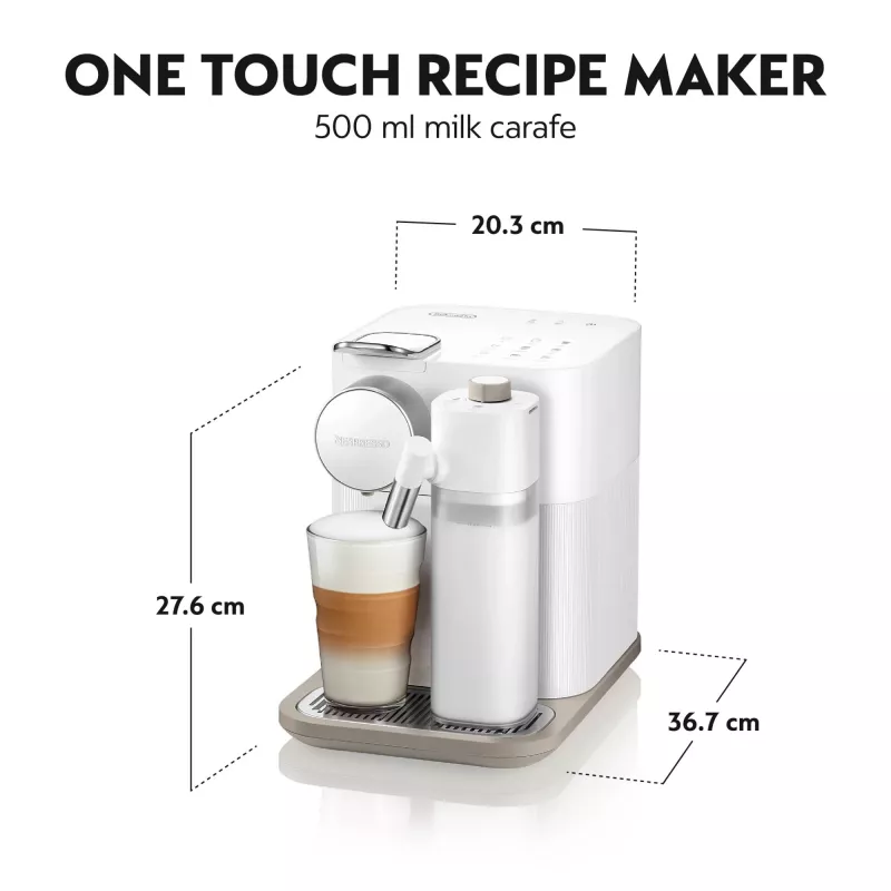 Kavos aparatas De’Longhi Lattissima One Nespresso Gran Lattissima, Sophisticated Darks