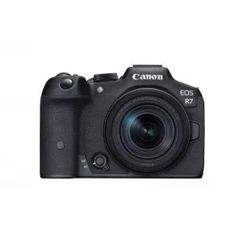 Veidrodinis fotoaparatas Canon EOS R7 su objektyvu RF-S 18-150mm, 32,5 MP CMOS, 4K, 0,53 kg