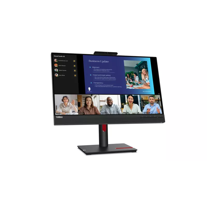 Monitorius Lenovo ThinkVision T24v-30 60,5 cm (23,8 colio) Full HD LED juodas