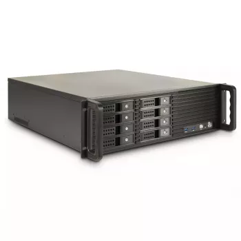 Stovo korpusas Inter-Tech 3U-3508 Juodas 480x528x132mm 5,25 colio HDD