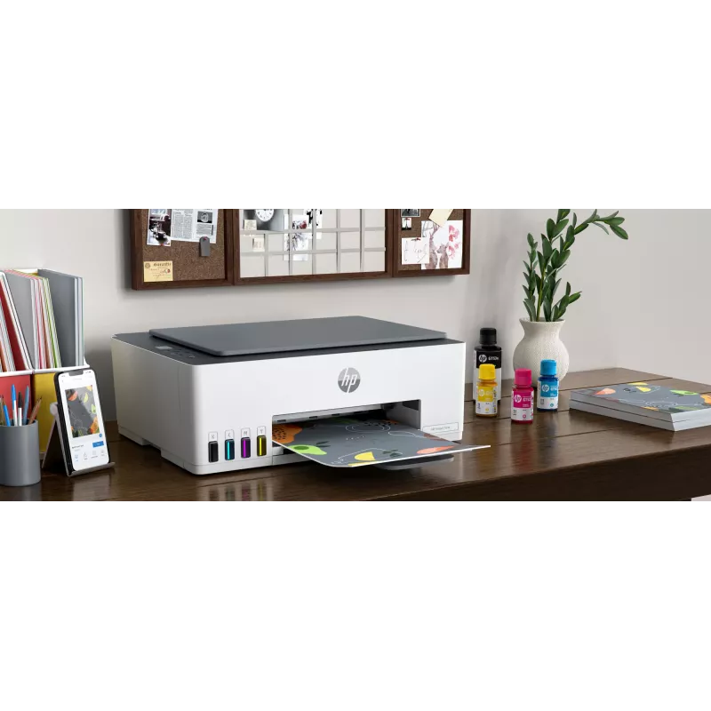 Daugiafunkcis spausdintuvas HP Smart Tank 580 terminiu rašaliniu spalvotu