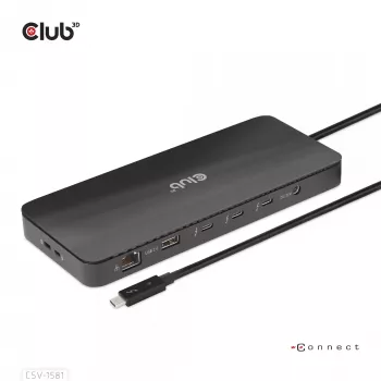 Docking stotelė CLUB3D Thunderbolt 4 sertifikuota 11-in-1 140W