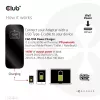 CLUB3D Travel Charger 140 W GaN technologija, vienas USB Type-C prievadas, Power Delivery (PD) 3.1 palaikymas