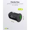 Goobay Dual-USB automobilinis greitasis įkroviklis USB-C PD 45W juodas