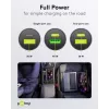 Goobay Dual-USB automobilinis greitasis įkroviklis USB-C PD 45W juodas