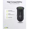 Goobay Dual-USB automobilinis greitasis įkroviklis USB-C PD 45W juodas
