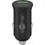 Goobay Dual-USB automobilinis greitasis įkroviklis USB-C PD 45W juodas
