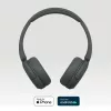 Sony WH-CH520 belaidės ausinės ant galvos, juodos