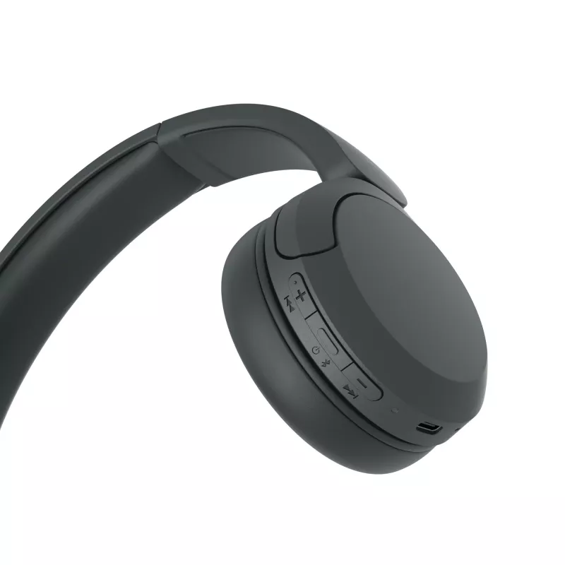Sony WH-CH520 belaidės ausinės ant galvos, juodos
