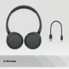 Sony WH-CH520 belaidės ausinės ant galvos, juodos