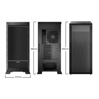 PC korpusas be quiet! DARK BASE PRO 901 | Full Tower | Juoda