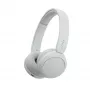Ausinės Sony WH-CH520 belaidės ant ausų, Bluetooth 5.2, 50 h grojimas, USB-C įkrovimas, baltos